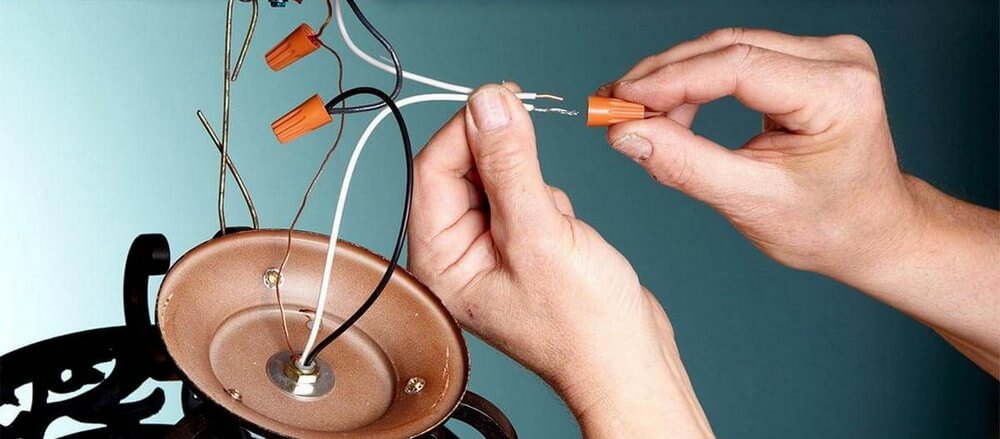 Instalación de lámparas
